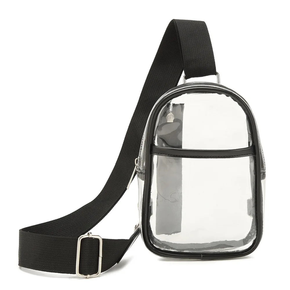 FESTL™ Clear Pass Crossbody Bag – Stadium & Festival Approved