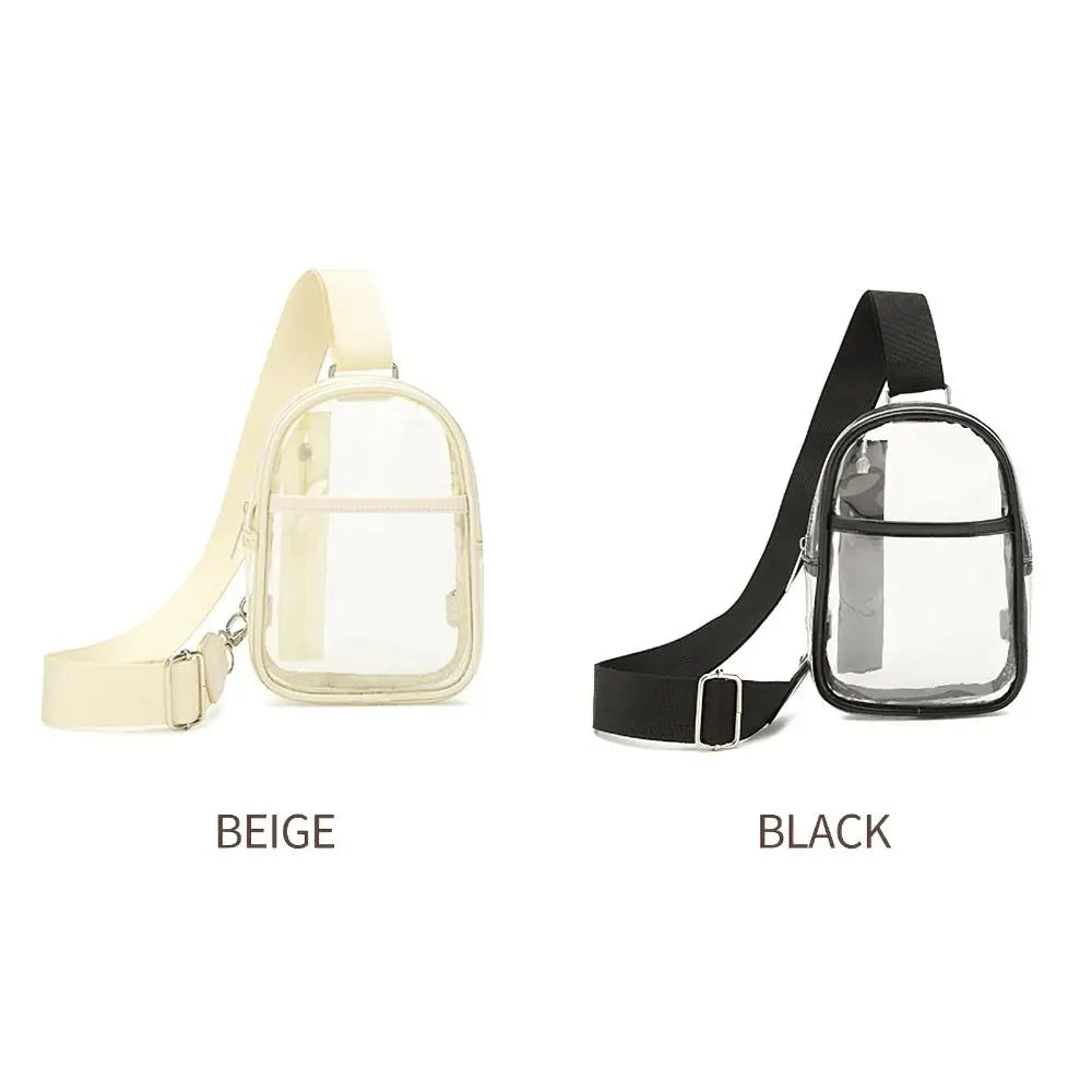 FESTL™ Clear Pass Crossbody Bag – Stadium & Festival Approved