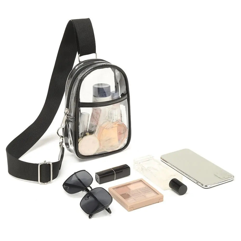 FESTL™ Clear Pass Crossbody Bag – Stadium & Festival Approved