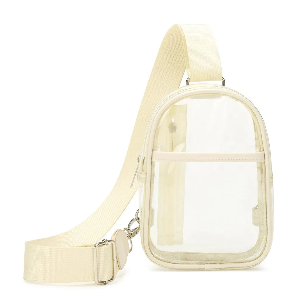FESTL™ Clear Pass Crossbody Bag – Stadium & Festival Approved