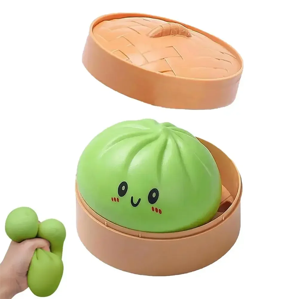 Colorful Dumpling Squishes Stress Balls Fidget Sensor