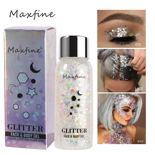 FESTL GlowDust™ Festival Glitter Gel (Face, Hair & Body)