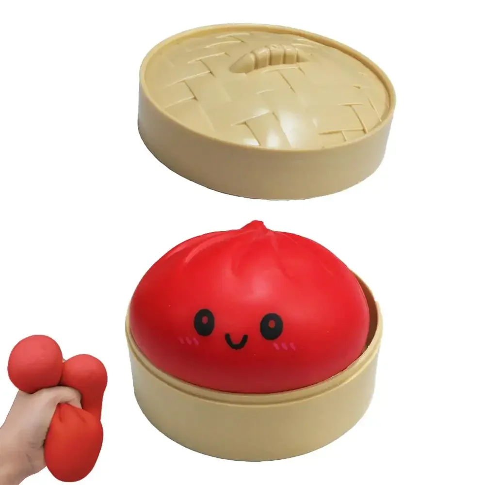 Colorful Dumpling Squishes Stress Balls Fidget Sensor