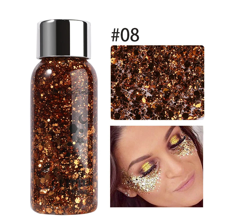 FESTL GlowDust™ Festival Glitter Gel (Face, Hair & Body)
