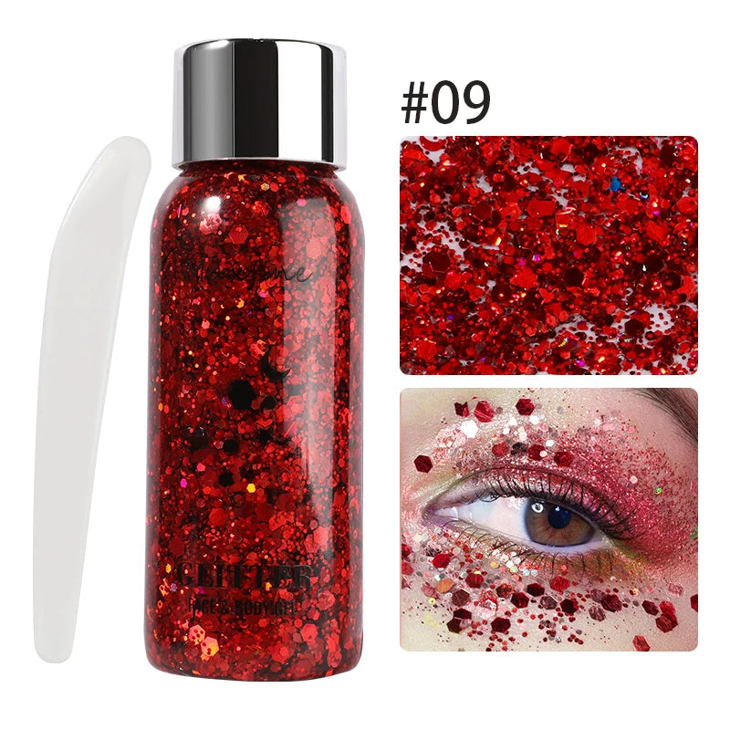 FESTL GlowDust™ Festival Glitter Gel (Face, Hair & Body)