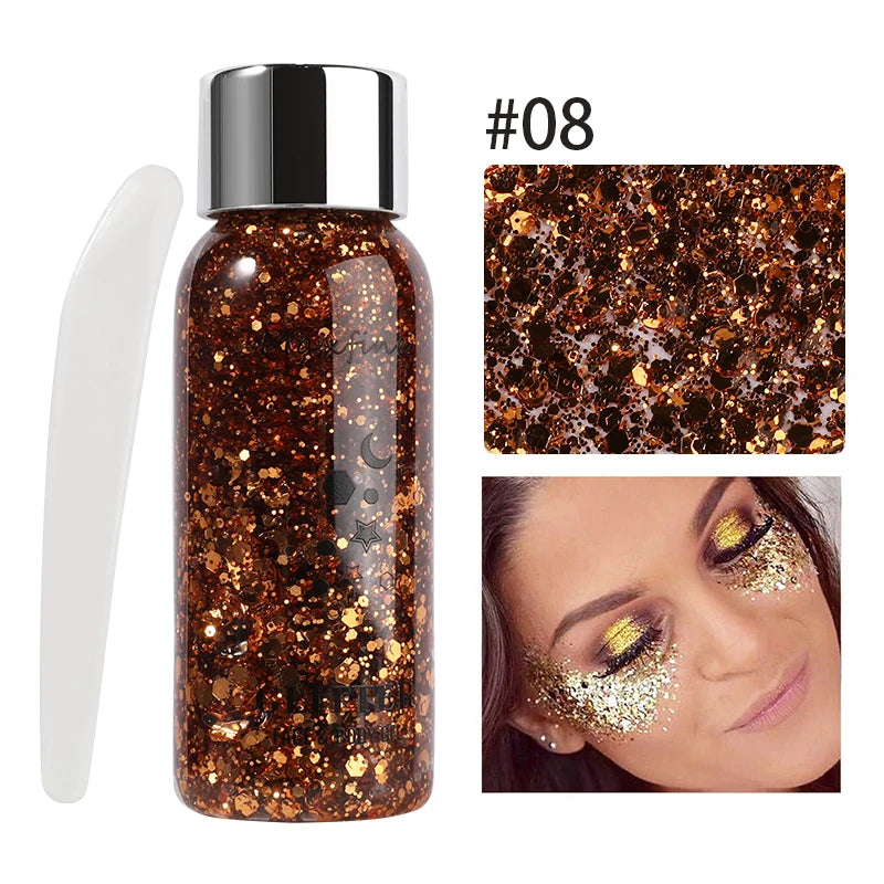 FESTL GlowDust™ Festival Glitter Gel (Face, Hair & Body)