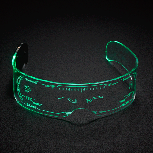 Decorative Cyberpunk LED Glasses