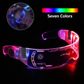 Decorative Cyberpunk LED Glasses