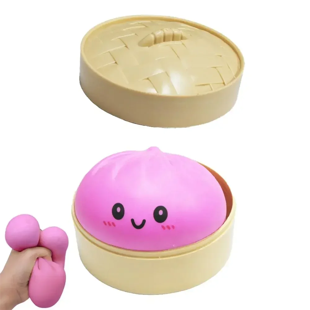 Colorful Dumpling Squishes Stress Balls Fidget Sensor