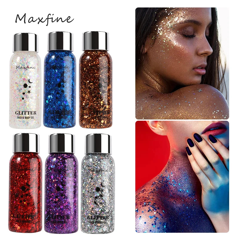 FESTL GlowDust™ Festival Glitter Gel (Face, Hair & Body)
